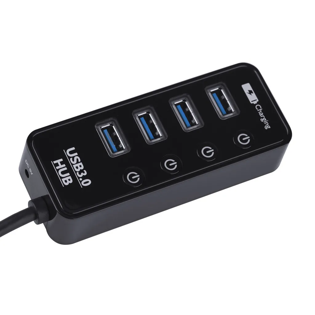 Ouhaobin USB3.0 концентратор супер Скорость 5 Гбит/с концентратор USB3.0 чип 4-Порты и разъёмы концентратор для планшета для USB ЗУ для мобильного телефона