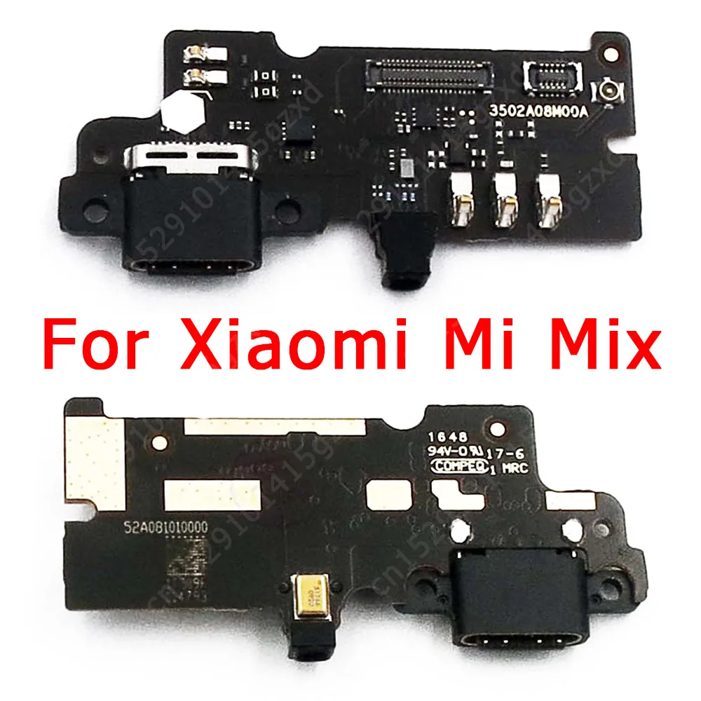 Оригинальная зарядная плата для Xiaomi Mi Mix 2S USB PCB док разъем гибкий кабель запасные