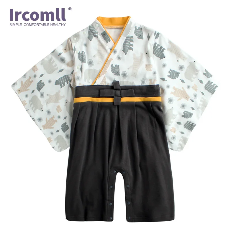 Ircomll 2011 осень-весна детская одежда для мальчиков кимоно новорожденных комбинезон