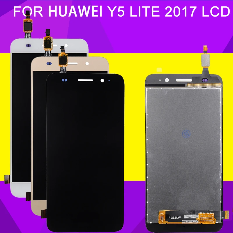 

HH Y3 2017 Lcd For Huawei Y5 Lite LCD With Touch Screen Digitizer Assembly Y3 2018 Y5 lite 2017 Display Free Shipping+Tools