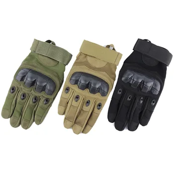 

Touch screen outdoor gloves fitness sports motorcycle riding protective wear-resistant black eagle full finger tactical gloves