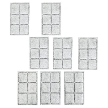 

8Pcs Pet Fountain Filters Replacement for Drinkwell Automatic Pet Fountain Cat Water Fountain Dog Water Dispenser