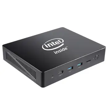 

MA01 Intel Apollo Lake Celeron J3455 Quad Core windows10 mini pc 4G LPDDR4 64G ROM support M.2 HDD 1000M LAN 4K Mini Computer