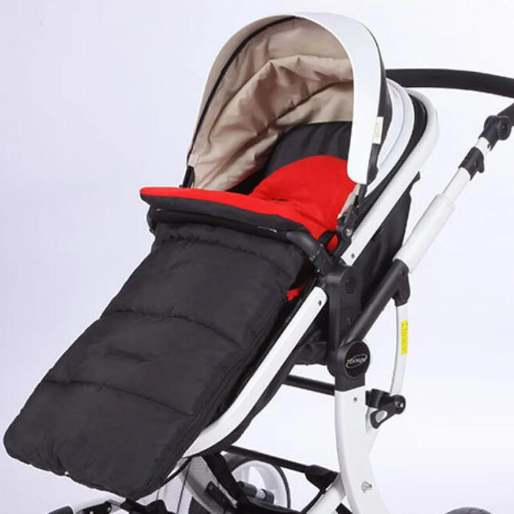 Universal 3-in-1 Stroller Sleeping Bag, Winter Footmuff Cover Bunting Bag for Baby Infant Newborn