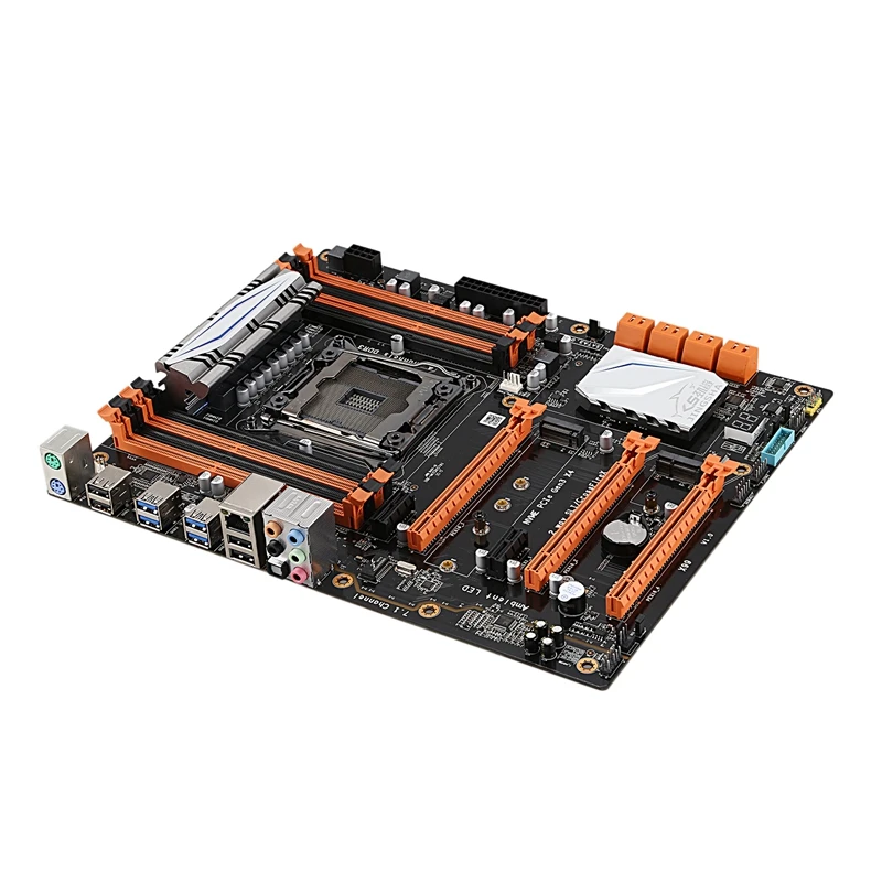 X99 LGA2011-V3 материнская плата комбинированный комплект с процессором E5 2678V3 4X16 Гб 64 ГБ DDR3 ram 4-Ch 1866 МГц регистровая и ecc-память NGFF M.2 SSD слот