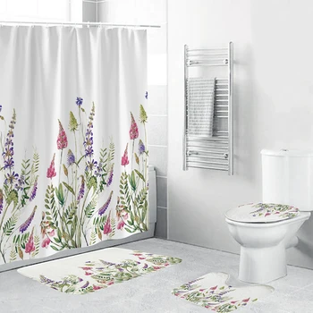 

Shower curtain Digital full print Waterproof Frosted Mold and Mildew Resistant Shower Curtain with Hooks