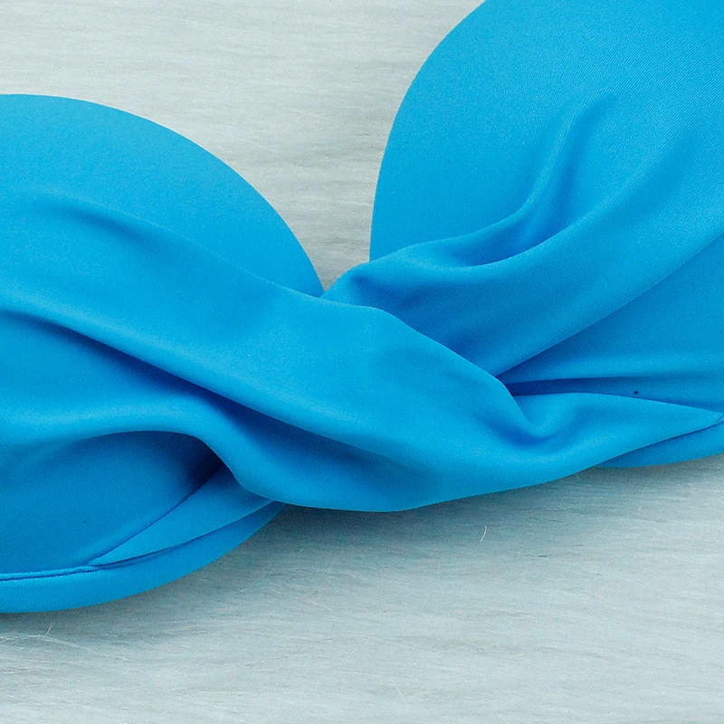 Push Up Swimsuit Women Floral Print Bikini Set