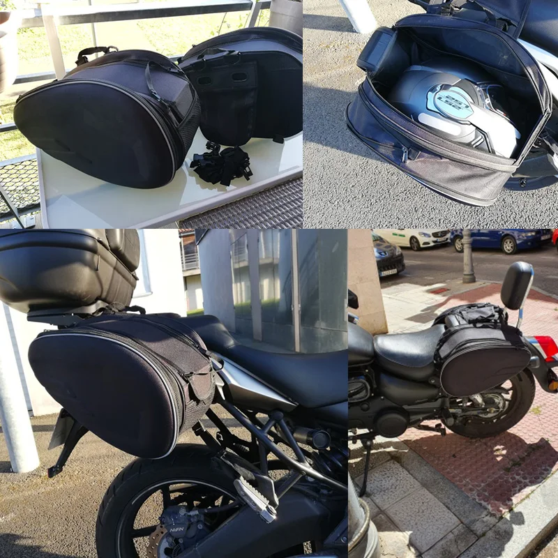 Tissu d'Oxford - Sacoche de d?�gager ?�tanche pour moto, sacoche de course, casque de moto, sacs 