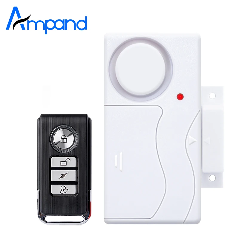 Sensor magnético inalámbrico para seguridad del hogar, alarma antirrobo para puerta y ventana, con Control remoto