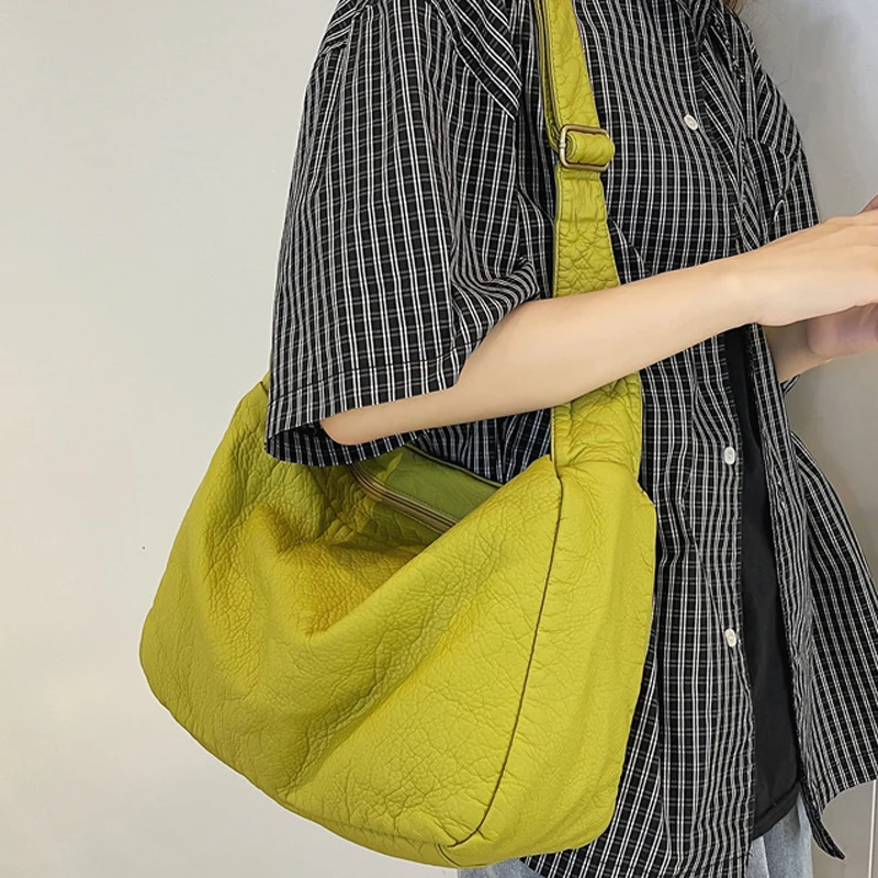 Diehe Woman Bags 2021 New Brand Womens Designer Flap Soft PU Leather Shoulder Bag Large Fashion Ladies Crossbody Bags Tote Bag
