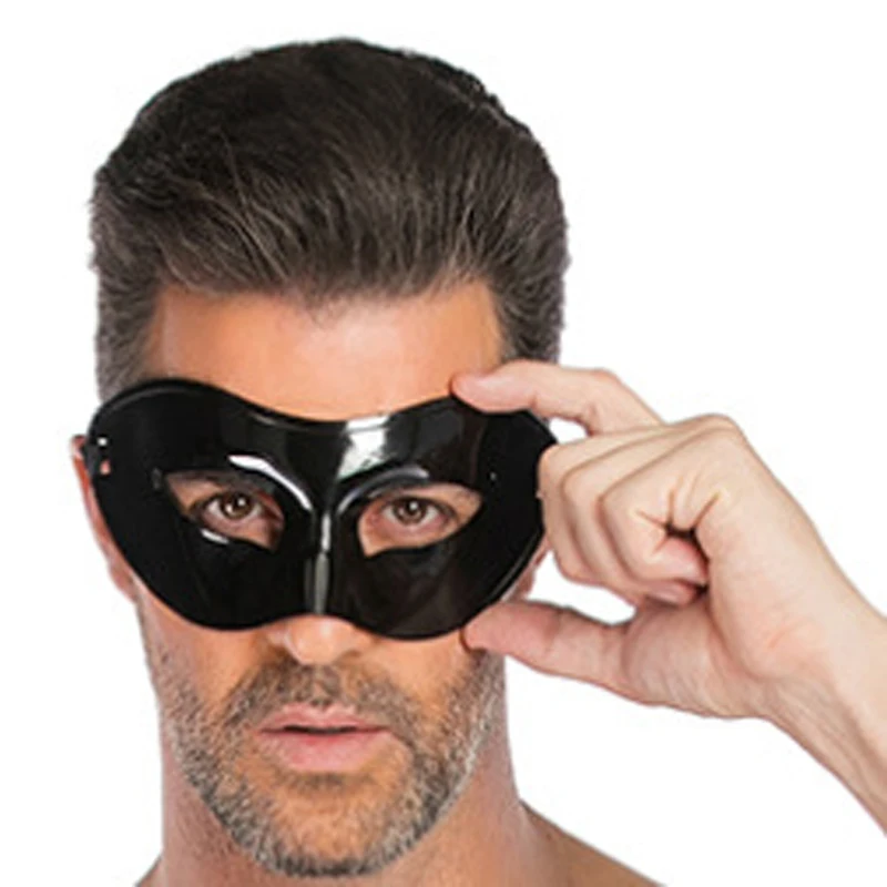 

Mens Mask Casual Clubwear Costume Cosplay Masquerade Ball Prom Party Show Eye Mask New Year Halloween Christmas gift 2020