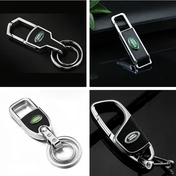 

Auto Keyring Chain for Logo Range Rover Evoque Velar Freelander Defender Discovery Car Key Buckle Pendant Decoration
