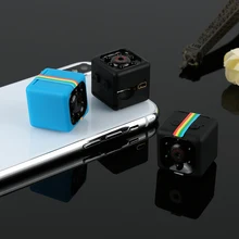 SQ11 мини камера микро видео регистратор цифровой датчик камеры ночного видения Видеокамера HD 960 Спорт DV регистратор движения
