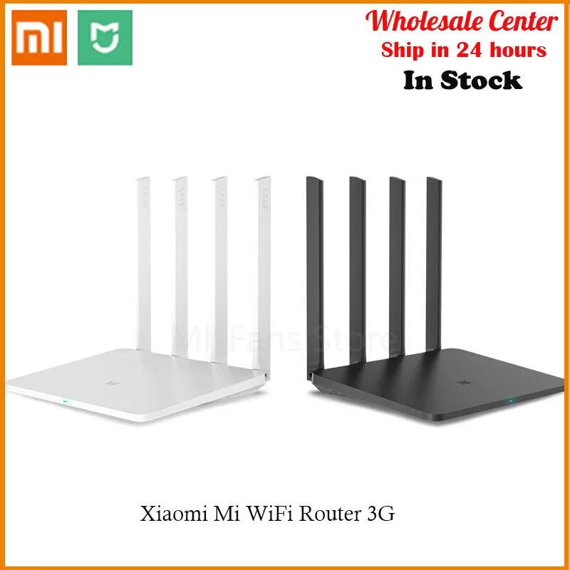 

In-Stock WiFi Router 3G Original Xiaomi Mi 2.4GHz 5GHz Dual Band 1167Mbps Powerful High-Gain Antennas 128MB ROM Wi-Fi 802.11ac