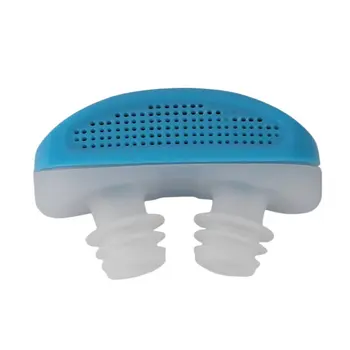 

Anti Snore Nose Clip Breathe Easy Care Relieve Snoring Aid Apparatus ABS Soft Comfortable Silicone Smooth Pulse personal healthy