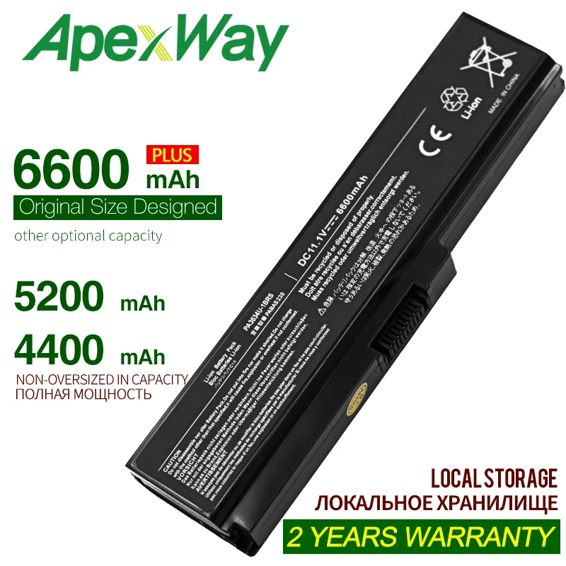 11 1 В Аккумулятор для ноутбука toshiba Equium U400 серии Satellite A655 c640 c650 L310 L537 L670 Pro 3000 Dynabook B351