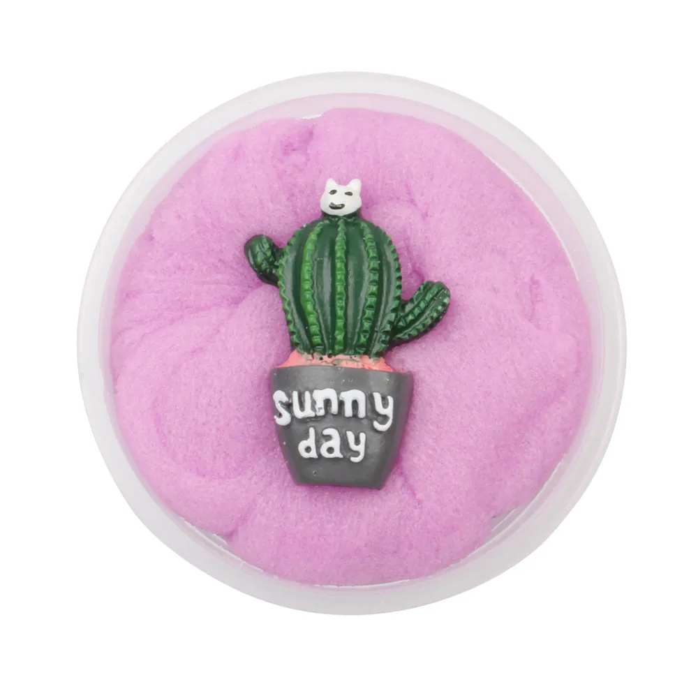 Colorful Mixing Cloud Cotton Candy Slime Fluffy Polymer Anti Stress Slime Sludge Cotton Mud Toy Toys For Children #A