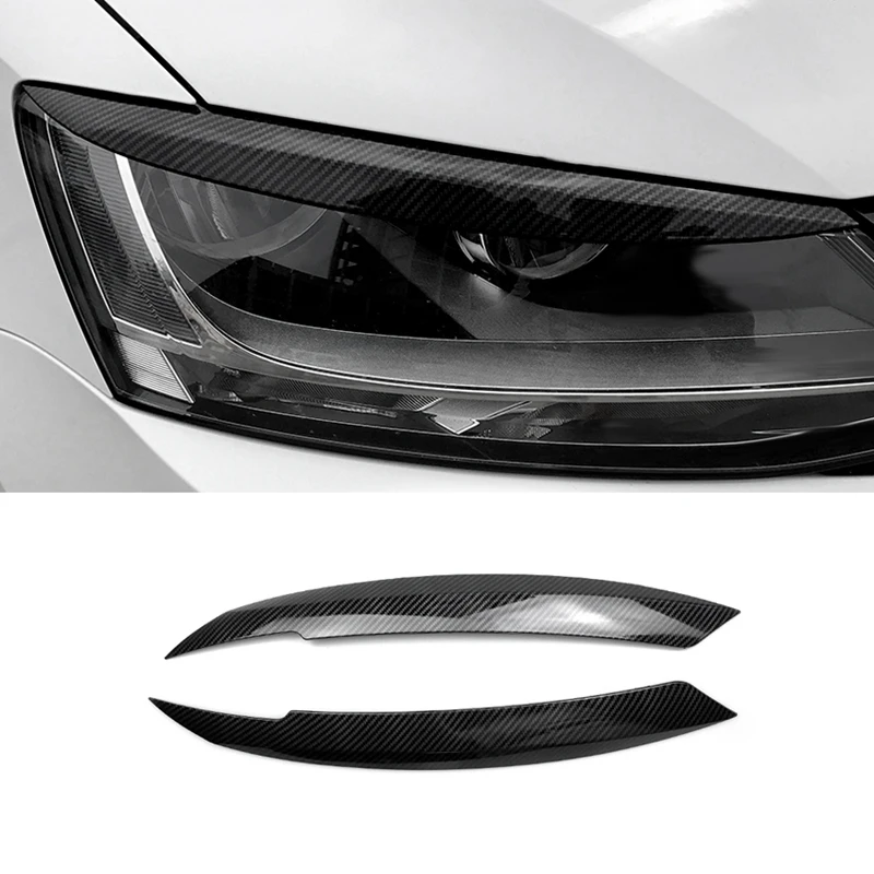 

Car Headlights Eyebrow Eyelids Sticker for Volkswagen Jetta MK6 Car