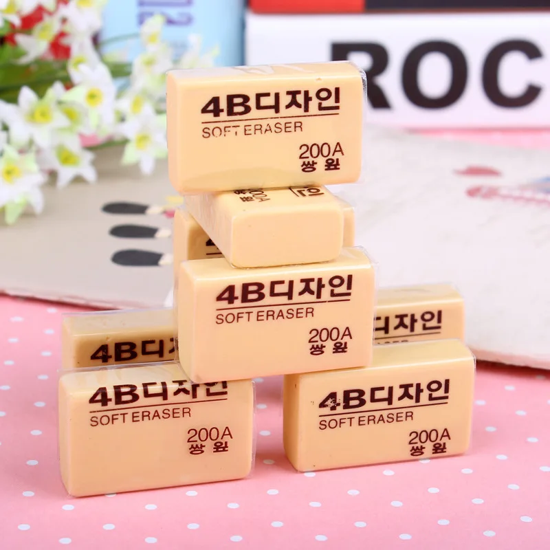 zayex 30PCS /box Rubber Erasers Durable Flexible Pencil Eraser Students Stationery School Supplies For Children Kids | Канцтовары для
