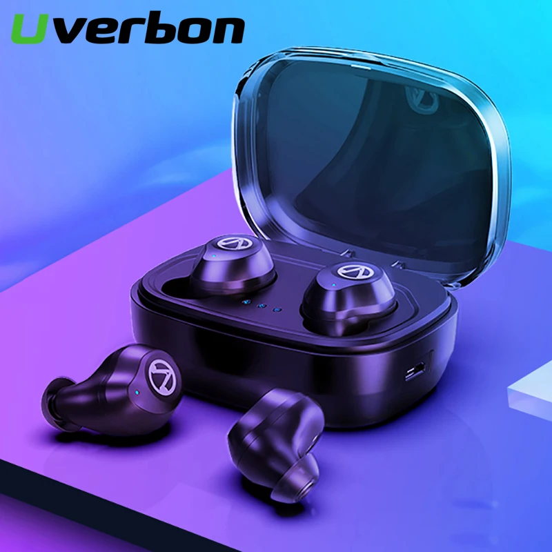 

TWS Bluetooth V5.0 Earphone True Wireless Stereo Earbuds Touch Control Waterproof Earphone with Charging Case Wireless Headphone