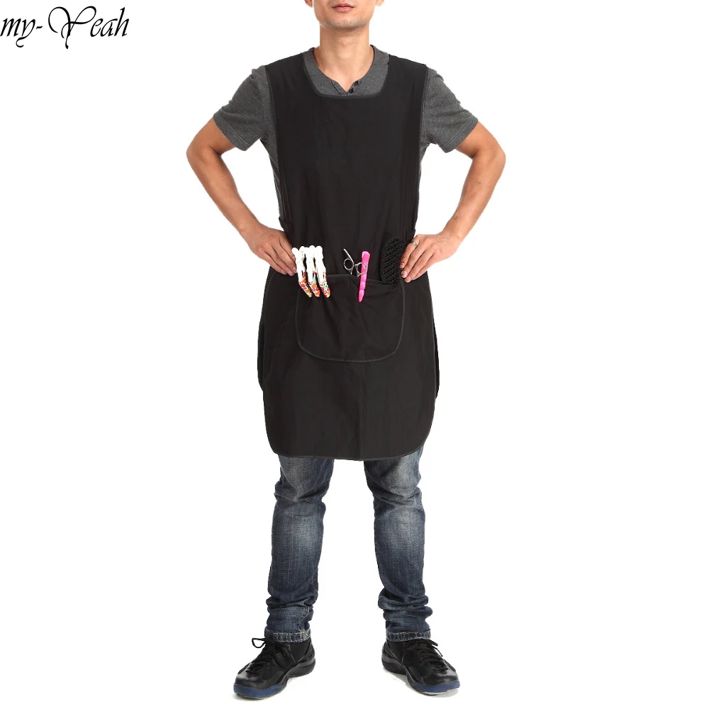 90x50cm Pro Salon Hairstylist Cloth Hairdressing Haircutting Apron Cape
