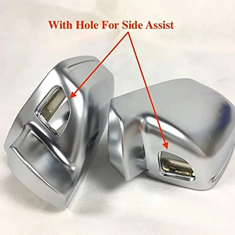 

Pair Chrome Mirror Cover Rearview Side Mirror Cap S Line For Audi A4 B8 A6 C6 A5 8T Q3 A3 8P 2011-2016