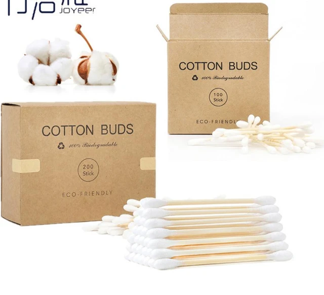 Cotton Swab, White 100-pack, Eco Friendly