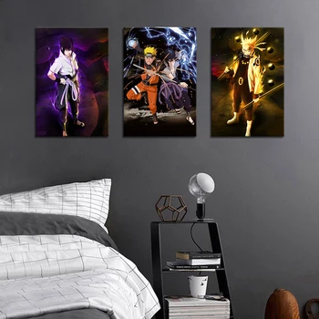 

Diamond Picture Anime Home Decor 5D 3 Pcs DIY Embroidery Painting Naruto Full Round Drill Cross Stitch Wall Art Handmade Gift