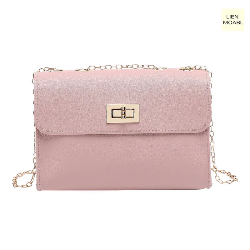 

Women's bag 2020 new fashion women's chain single-shoulder bag pu bag small square bag cross-body