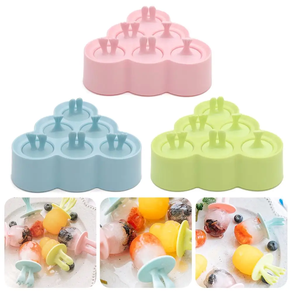 

Creative Silicone Popsicle Mold Cute Cartoon Animal Shape Ice lolly Moulds DIY Popsicle molds BPA Ice Cream Tools