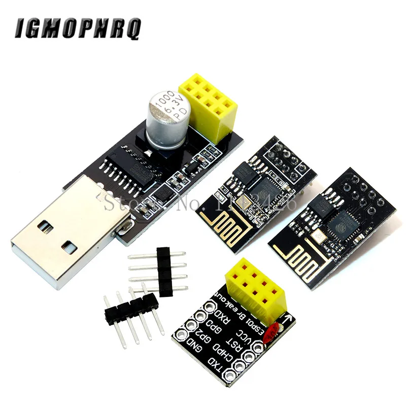 Модуль USB/ESP8266 Wi-Fi ESP-01 ESP-01S плата адаптера компьютер телефон беспроводная связь