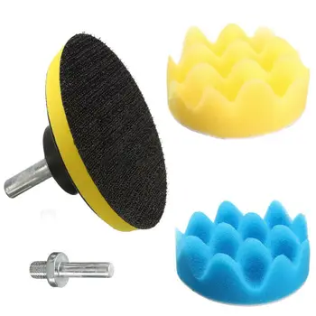 

Kit Polishing pads Accessories Tools Supplies Cleaning Detailing 19pcs