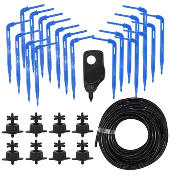 

Greenhouse Drip Irrigation 4-way 3/5mm Drip Arrow 2-way Transmitter Irrigation Watering System for Pot Garden Lawn 10set/20set
