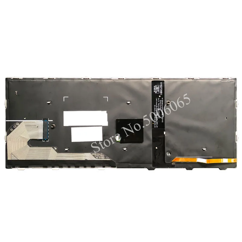 Клавиатура для ноутбука с подсветкой США для hp 730 g5 735 G5 830 G5 836 G5 с мышкой L07666-001 серебристой рамкой