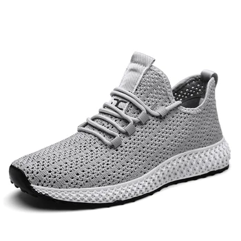 

2020 Shoes Man Sneakers Mesh Casual Comfortable Men Lightweight Breathable Mens Footwear Walking Running Zapatillas Hombre