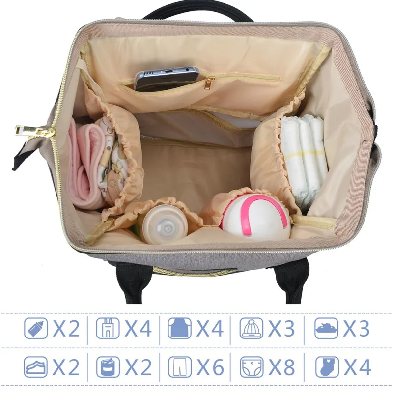 Новый многофункциональный мягкий подгузник, сумка для беременных, модный лоскутный рюкзак большой емкости для путешествий, сумка для