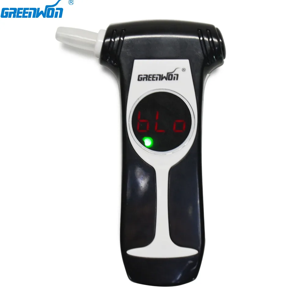 

GREENWON Black LCD Display digital breath breathalyser alcohol tester