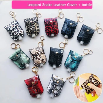 

Portable Hand Sanitizer Bottle with Keychain Holder Reusable Refillable Bottle for Liquid Cosmetic Container Reusable Bottle