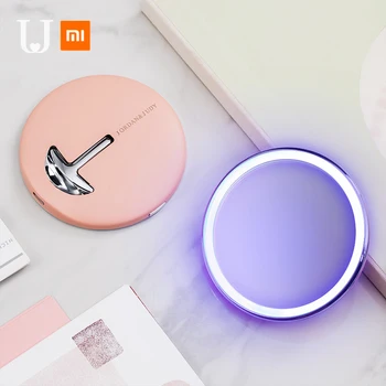 

Xiaomi HD Makeup Mirror with LED Color Blue Light Cosmetic Mirror Mini Portable Touch Control Sensing Beauty Gift For Girlfriend