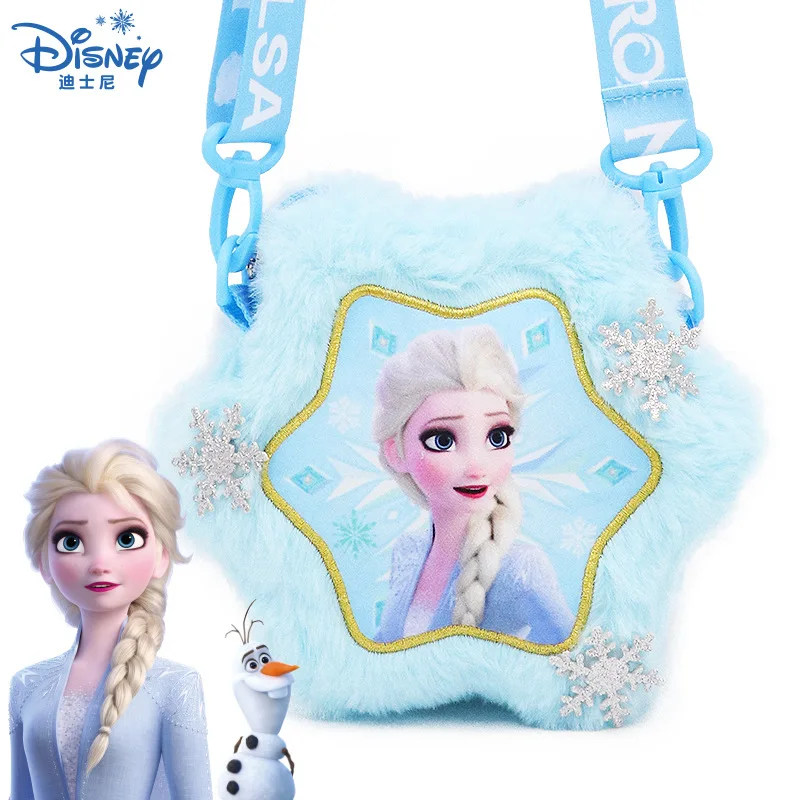 2019 Новые Сумки Disney Холодное сердце 2 мультяшная плюшевая Холщовая Сумка через