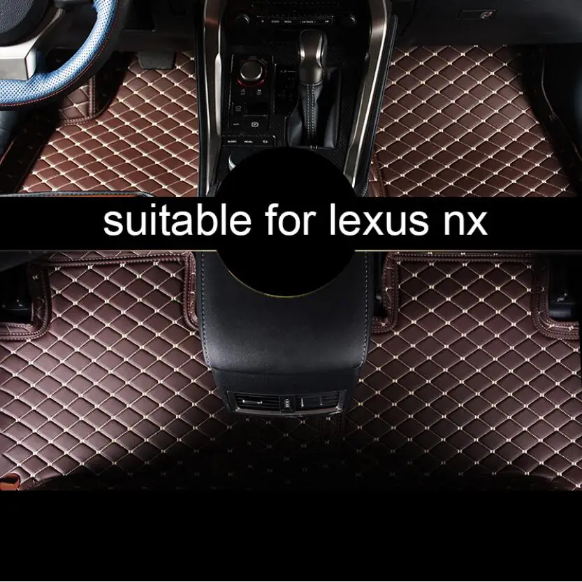 Для кожаные автомобильные коврики для lexus nx200t nx300h nx300 nx200 аксессуары для укладки волос