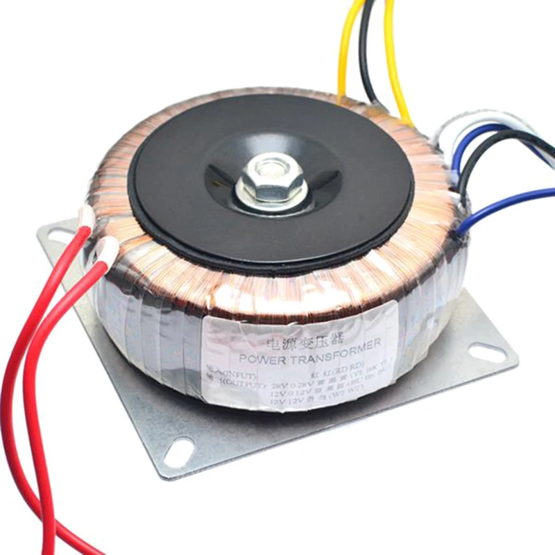 Двойной Ac 28V 12V Одиночный 12V 200W трансформатор для Preamplifer Amplifer Tone доска используется 220V