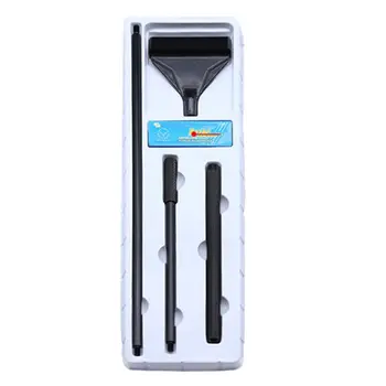 

Aquarium Fish Reef Plant Glass Tank Algae Scraper Cleaner Aluminum Alloy Brush with 10 Stainless Blade Compact Practical