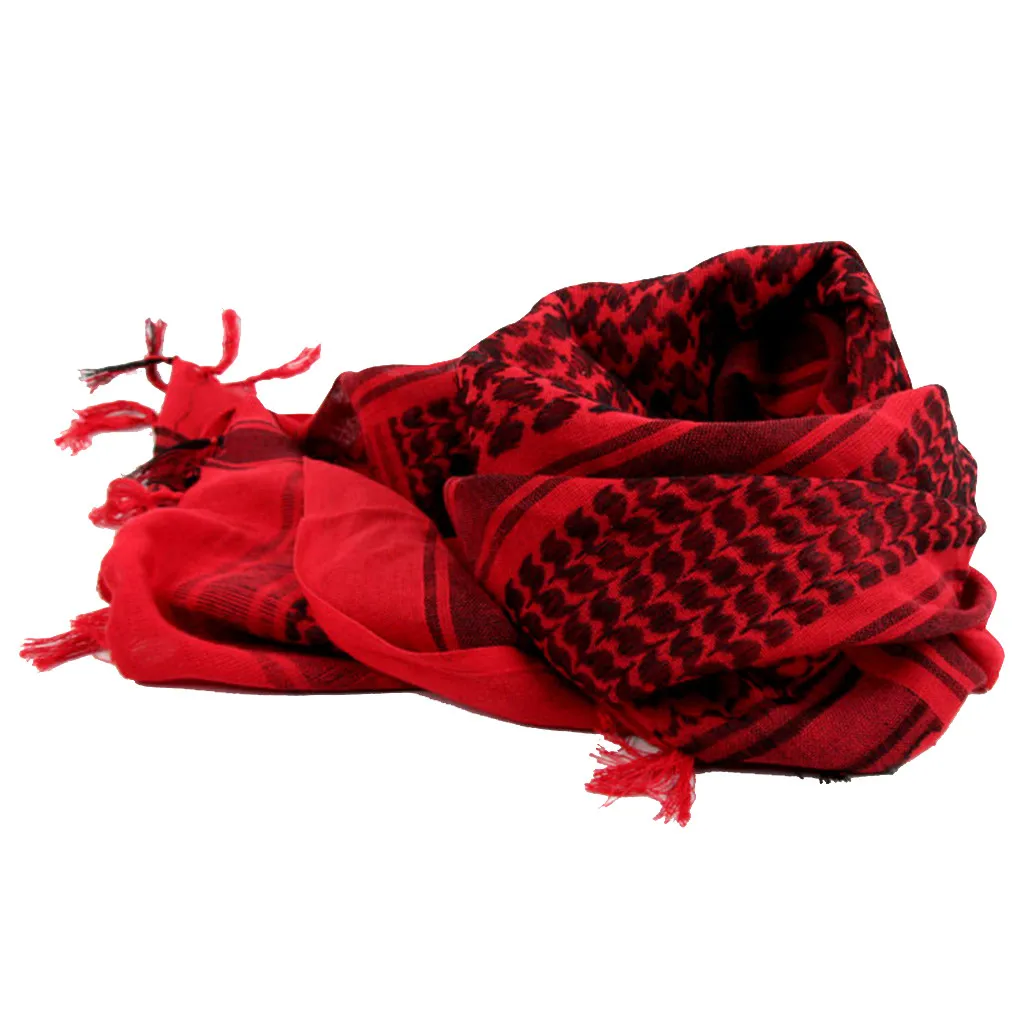 B Открытый военный арабский Тактический пустынный Keffiyeh Шарф шаль шейный головной убор повязка на голову, маска для лица велосипедная голова шапочки с шарфами 9,16 - Цвет: B
