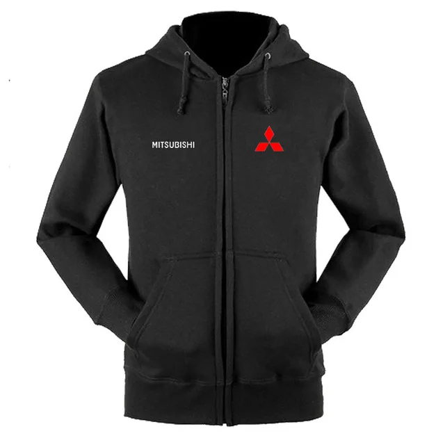 Толстовки на молнии с логотипом Mitsubishi, пальто на заказ, 4S-магазин, куртка с капюшоном на молнии - Цвет: 4