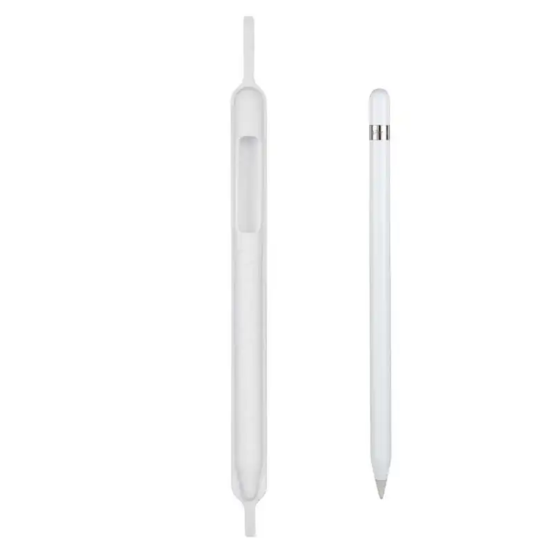 Совместимый с Apple Pencil 1Nd и 2Nd чехол, мягкий силиконовый защитный колпачок, чехол с держателем, противоударный чехол с защитой от падения для Ipad P