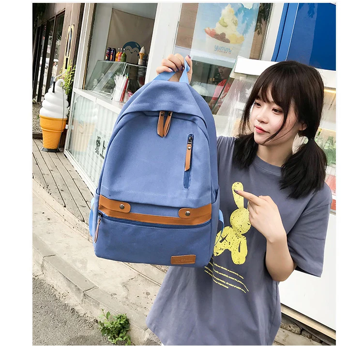 Chuwanglin, холщовые женские рюкзаки, элегантный дизайн, рюкзак для женщин, рюкзаки для путешествий, женская школьная сумка для девочек-подростков, G1290