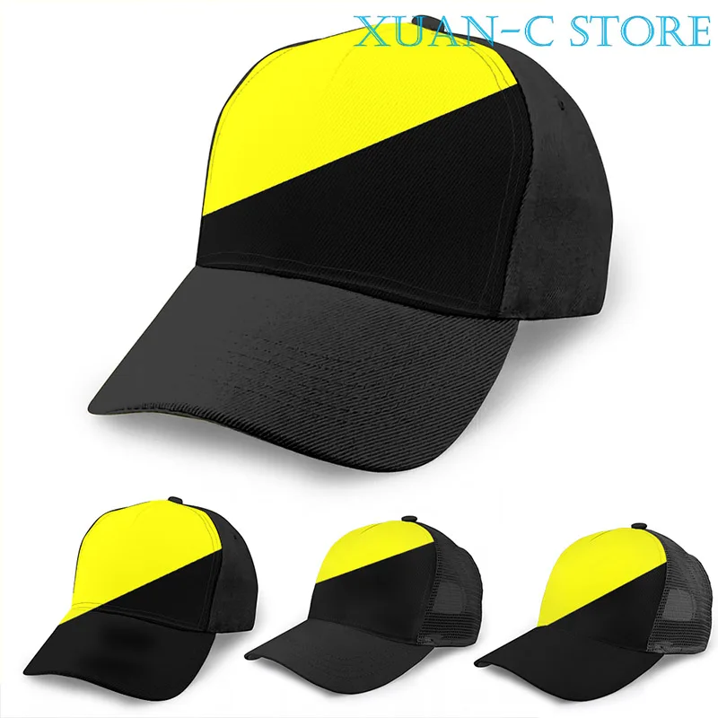 Anarcho - Flag Basketball Cap Men Women 