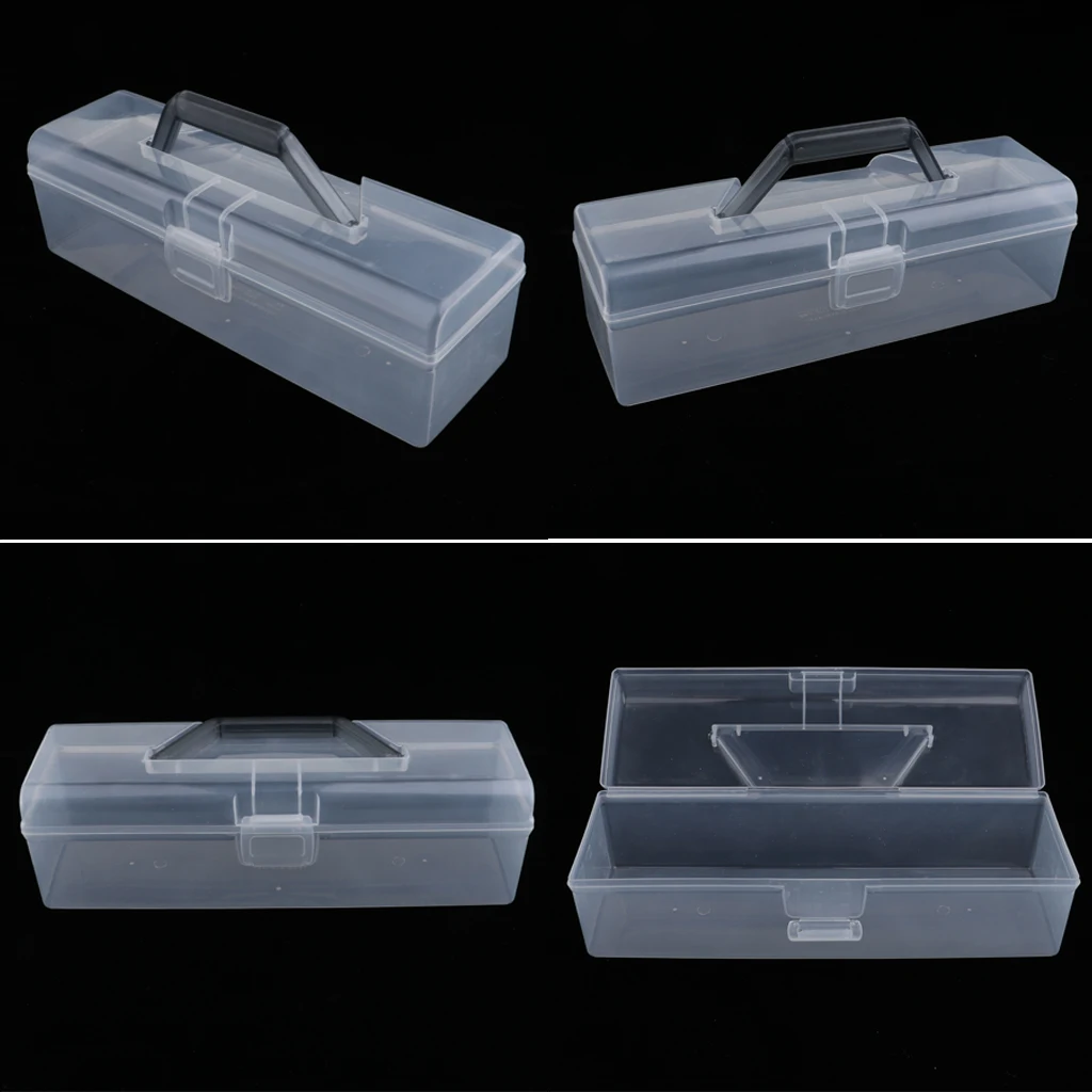 4pieces 1:6 Doll Plastic Storage Container Organizer for Blythe Licca Accessories