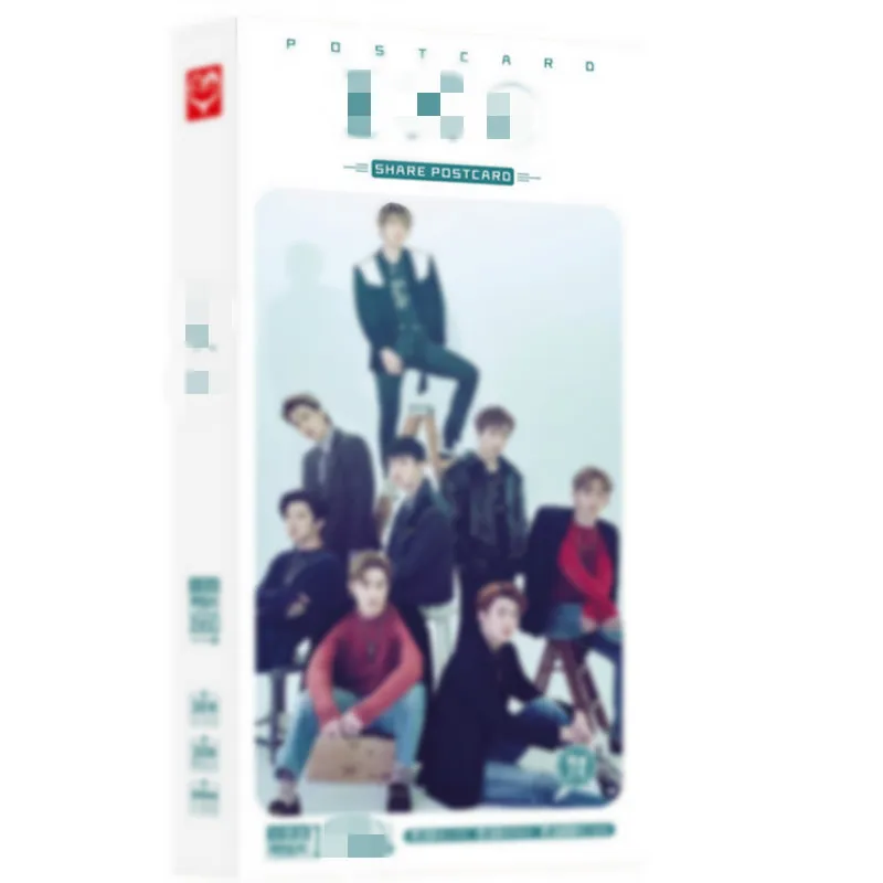 [MYKPOP] Открытки + постер наклейки Наборы KPOP ПОДДЕРЖКА фанатов Подарочная коллекция